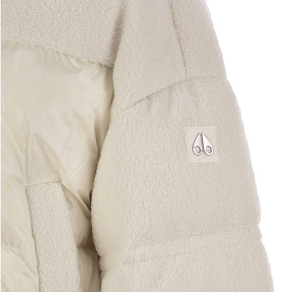 Moose Knuckles White Puffer Jacket