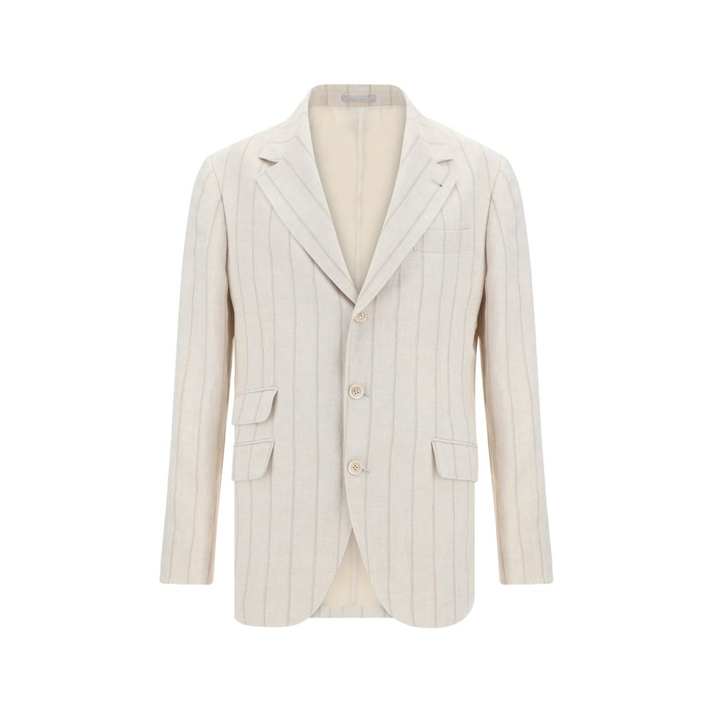 Brunello Cucinelli Linen Blazer Jacket
