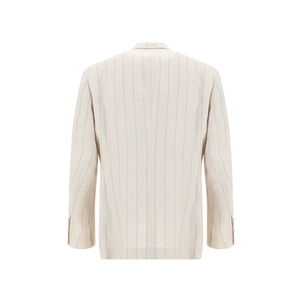 Brunello Cucinelli Linen Blazer Jacket