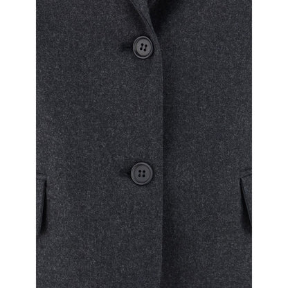 P.A.R.O.S.H. Fleece Wool Blazer Jacket