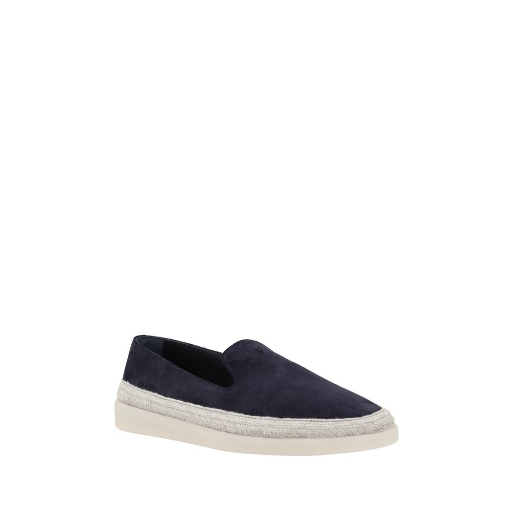 Prada Suede Loafers: Modern Elegance Redefined