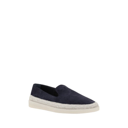 Prada Suede Loafers: Modern Elegance Redefined