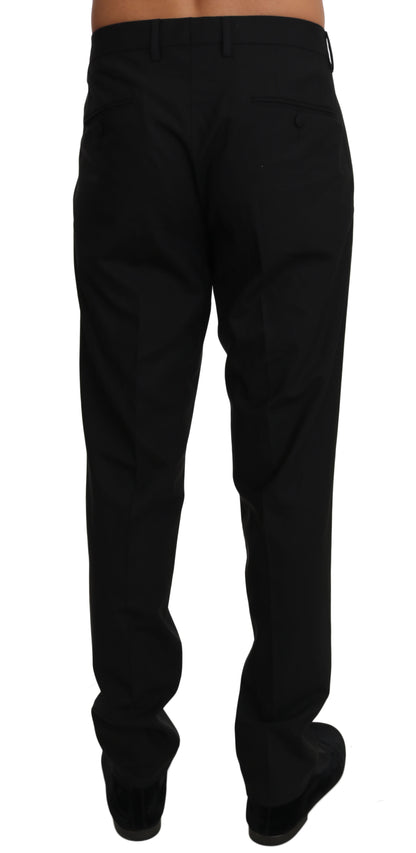  - Elegant Formal Wool Blend Trousers