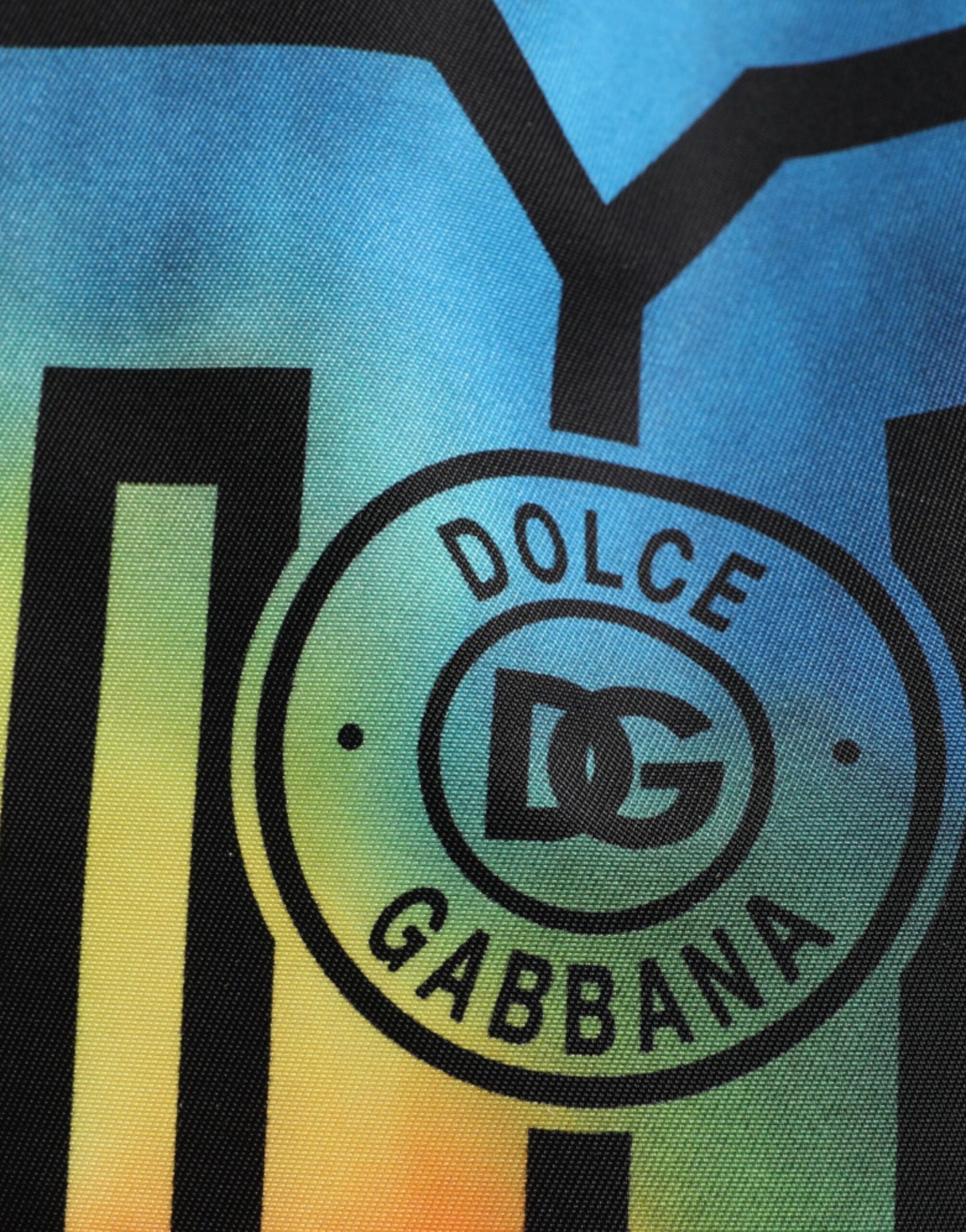 Dolce & Gabbana Multicolour Tie-Dye Kids Backpack