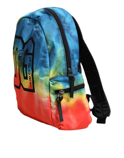 Dolce & Gabbana Multicolour Tie-Dye Kids Backpack