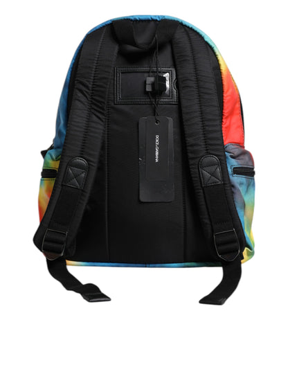 Dolce & Gabbana Multicolour Tie-Dye Kids Backpack