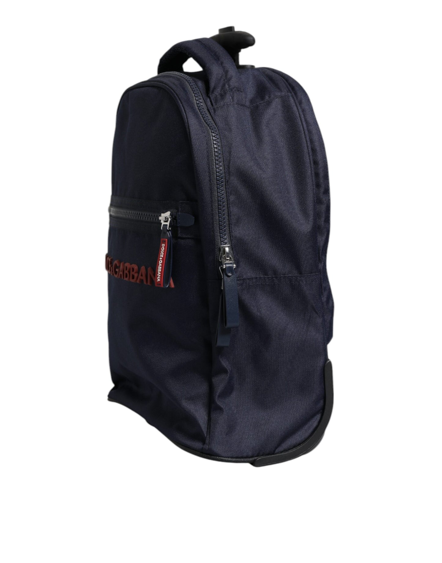 Dolce & Gabbana Kids' Wheeled Backpack – Blue & Red