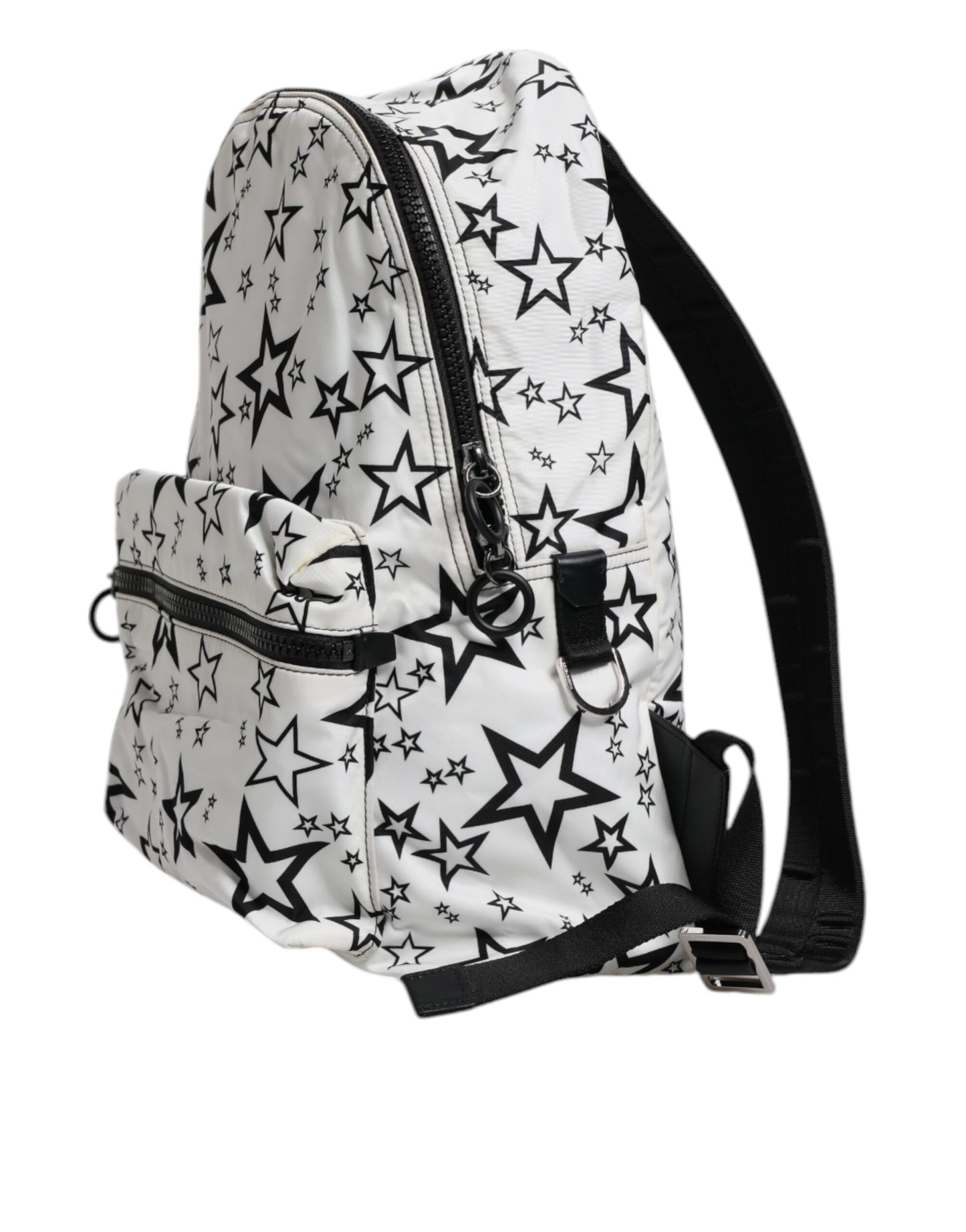 Dolce & Gabbana White DG Stars Print Millennials Backpack