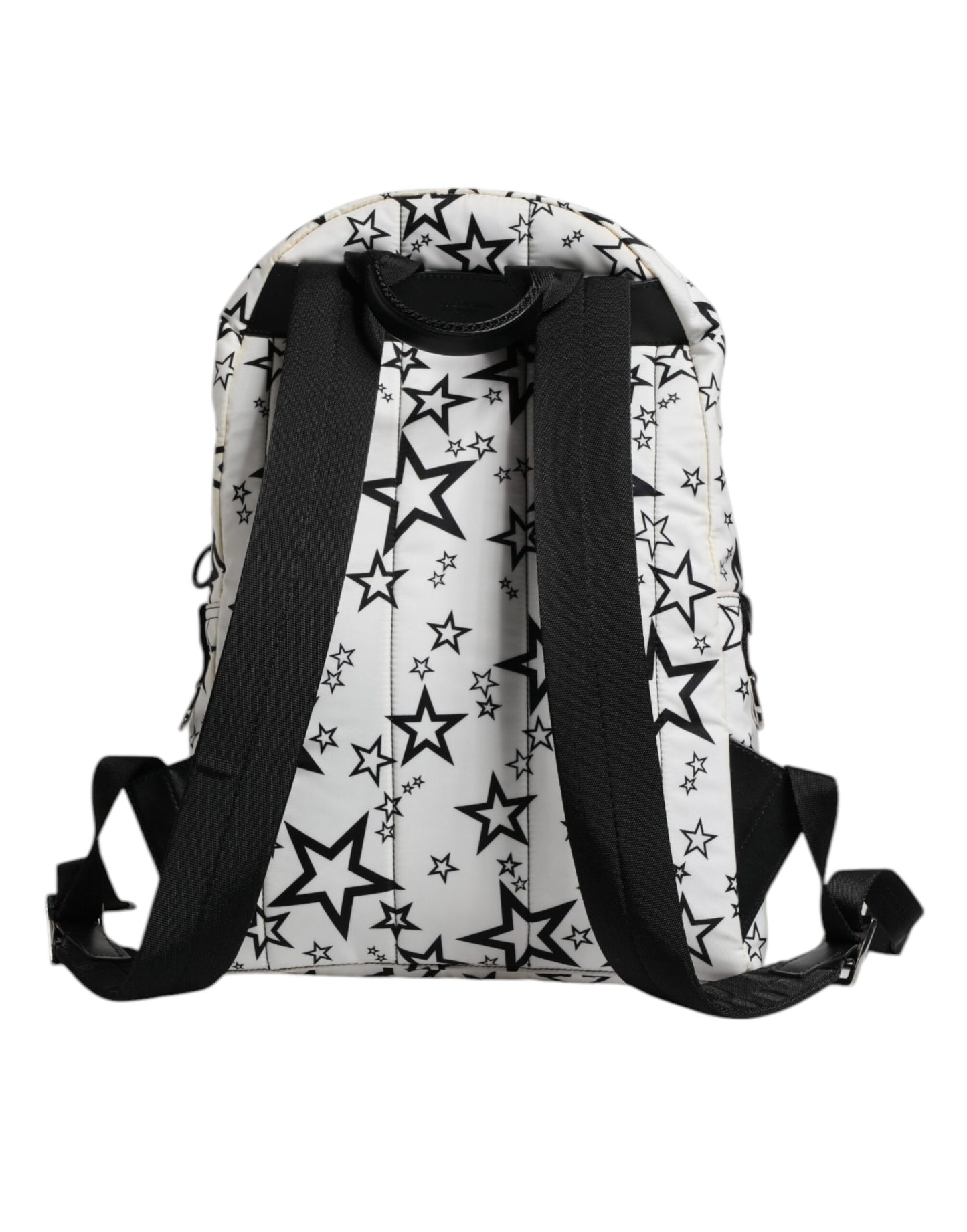 Dolce & Gabbana White DG Stars Print Millennials Backpack