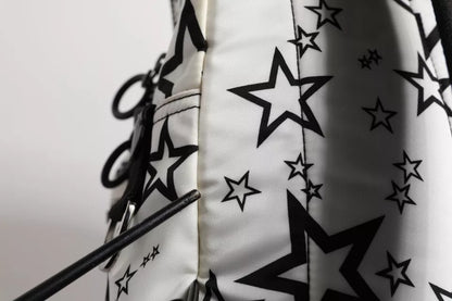 Dolce & Gabbana White DG Stars Print Millennials Backpack