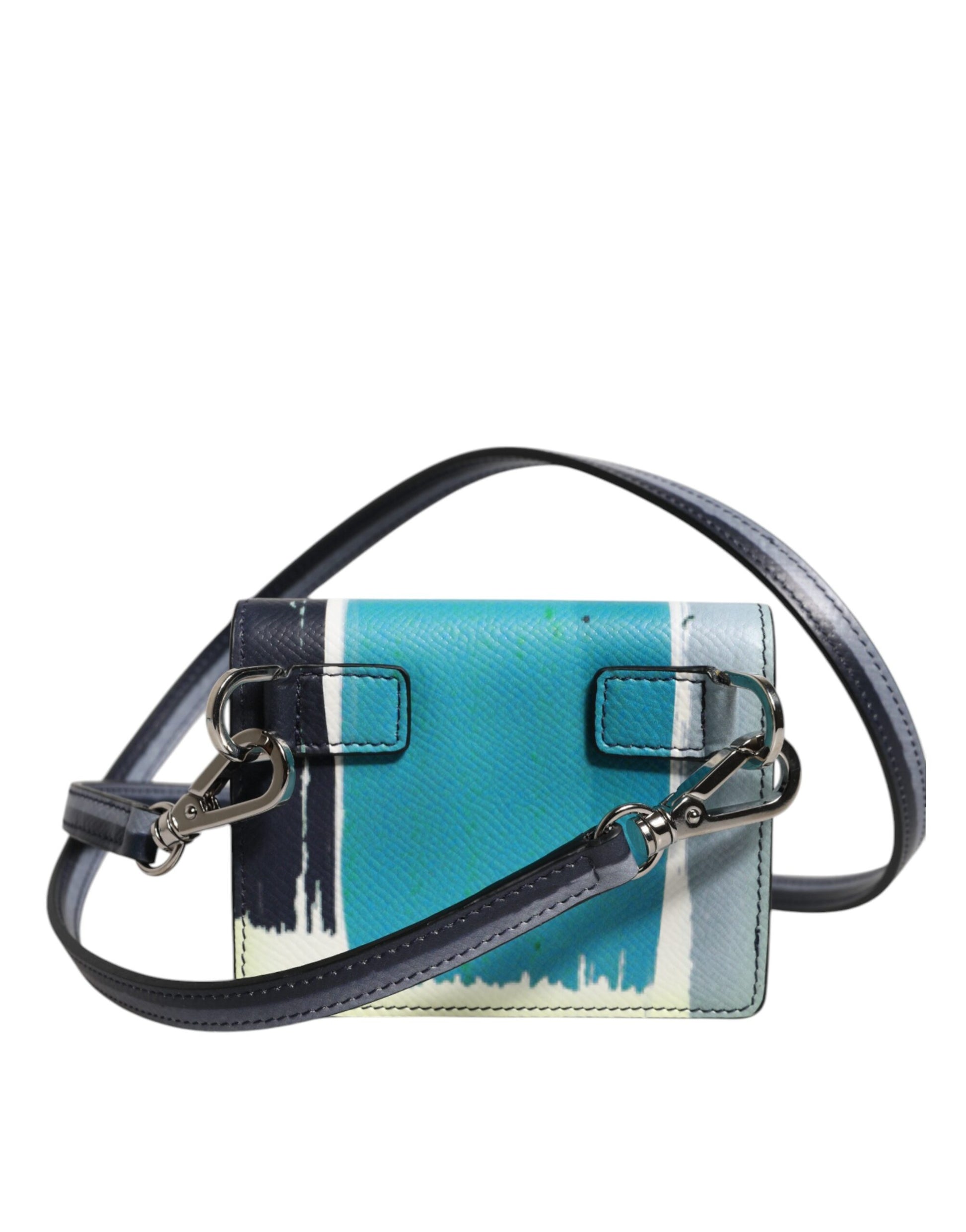 Dolce & Gabbana Multicolour Leather DG Logo Bifold Card Holder Wallet