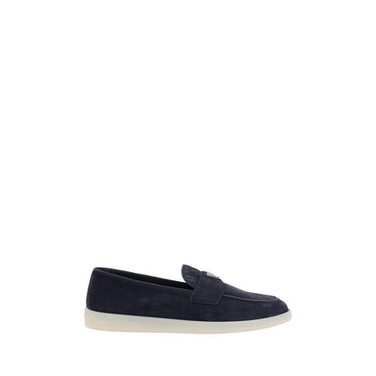 Prada Suede Loafers - Sophisticated Elegance Redefined