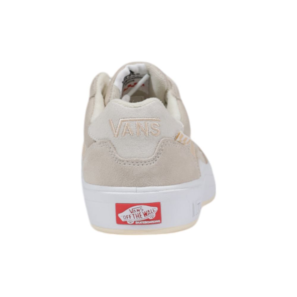 Vans Women's Wayvee French Oak Beige Suede Sneakers - Skate Shoes