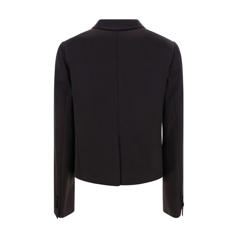 Fendi Cotton Blazer Jacket: Classic Elegance Redefined