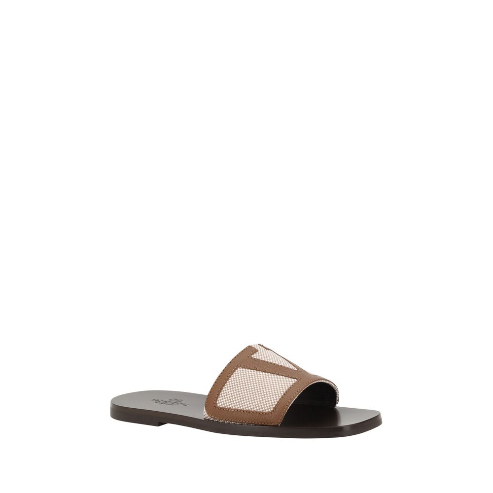 Valentino Garavani VLogo Slide Sandals