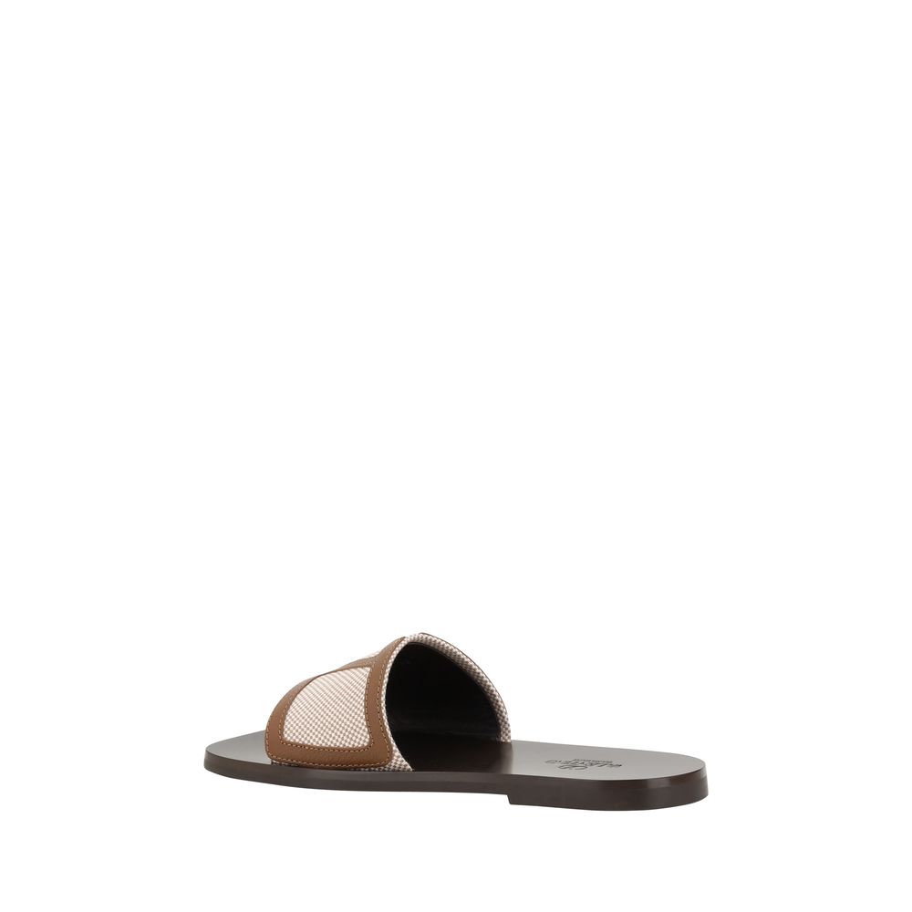 Valentino Garavani VLogo Slide Sandals