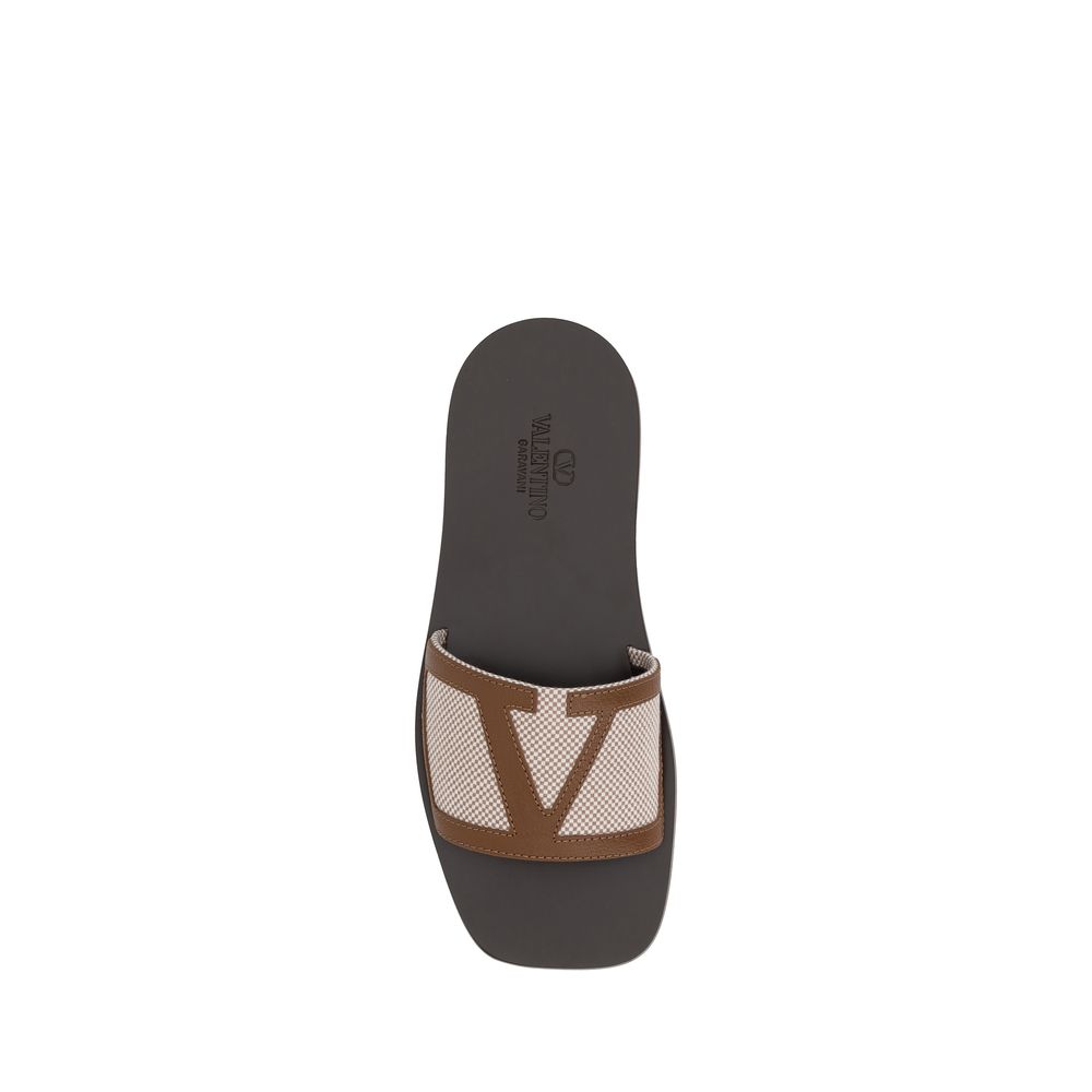 Valentino Garavani VLogo Slide Sandals