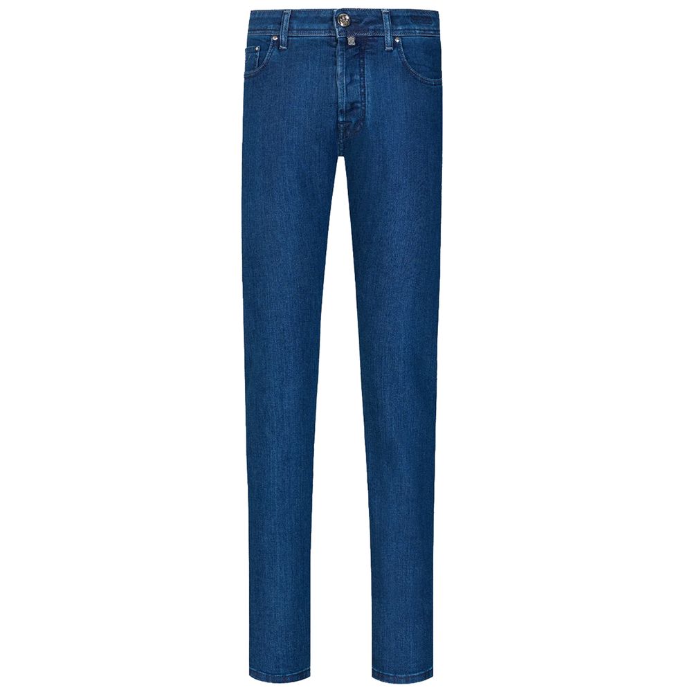 Jacob Cohen Men's Blue Eduard Cotton Jeans