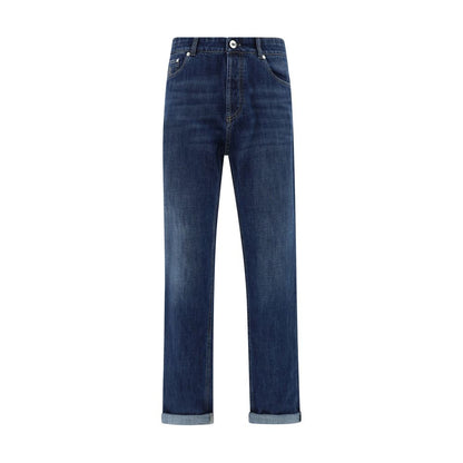 Brunello Cucinelli Cuffed Jeans: Effortless Luxury Meets Timeless Style