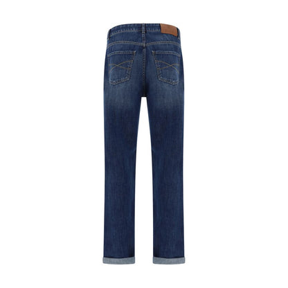 Brunello Cucinelli Cuffed Jeans: Effortless Luxury Meets Timeless Style