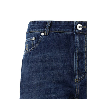 Brunello Cucinelli Cuffed Jeans: Effortless Luxury Meets Timeless Style