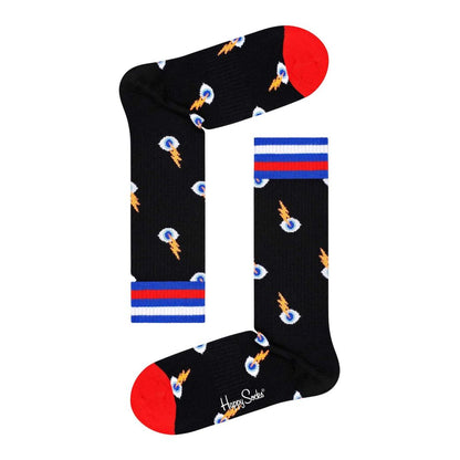 Happy Socks Black Cotton Tights & Socks