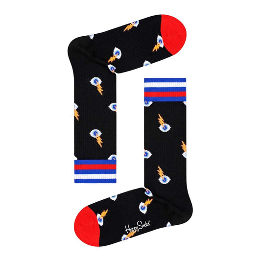Happy Socks Black Cotton Tights & Socks