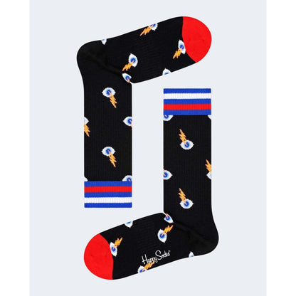 Happy Socks Black Cotton Tights & Socks