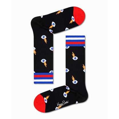 Happy Socks Black Cotton Tights & Socks