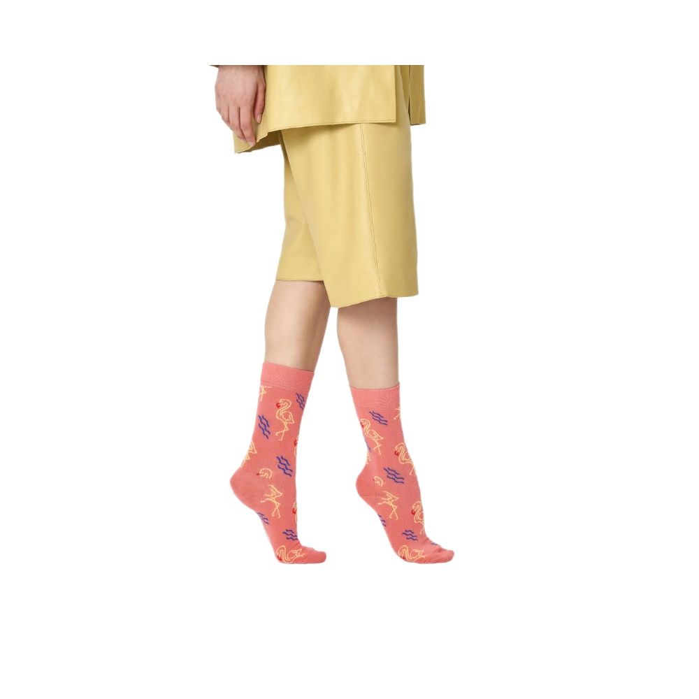 Happy Socks Orange Cotton Tights & Socks