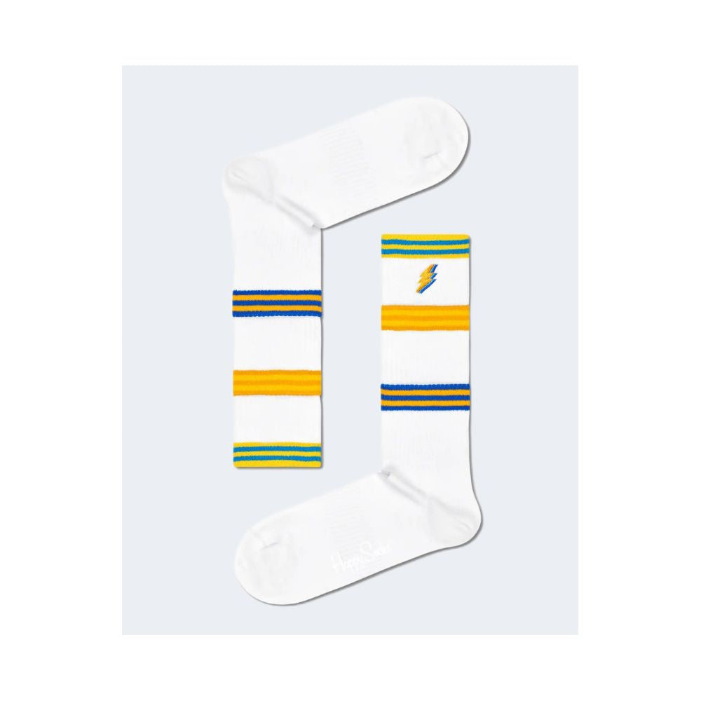 Happy Socks White Cotton Tights & Socks
