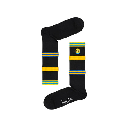 Happy Socks Black Cotton Tights & Socks