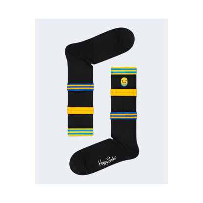 Happy Socks Black Cotton Tights & Socks