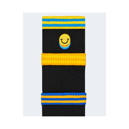 Happy Socks Black Cotton Tights & Socks