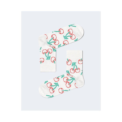 Happy Socks White Cotton Tights & Socks for Women