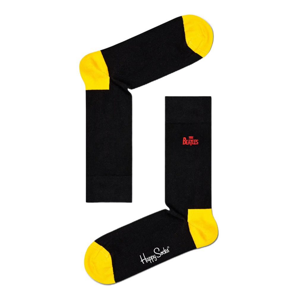 Happy Socks Black Cotton Tights & Socks
