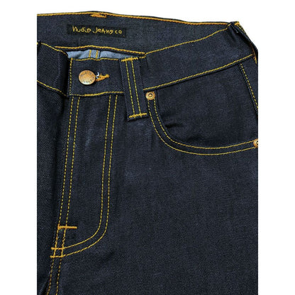 Nudie Jeans Blue Cotton Denim Jeans
