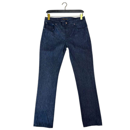 Nudie Jeans Blue Cotton Jeans for Men