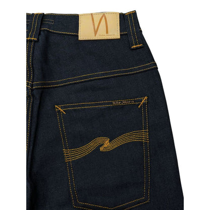Nudie Jeans Blue Cotton Denim Jeans