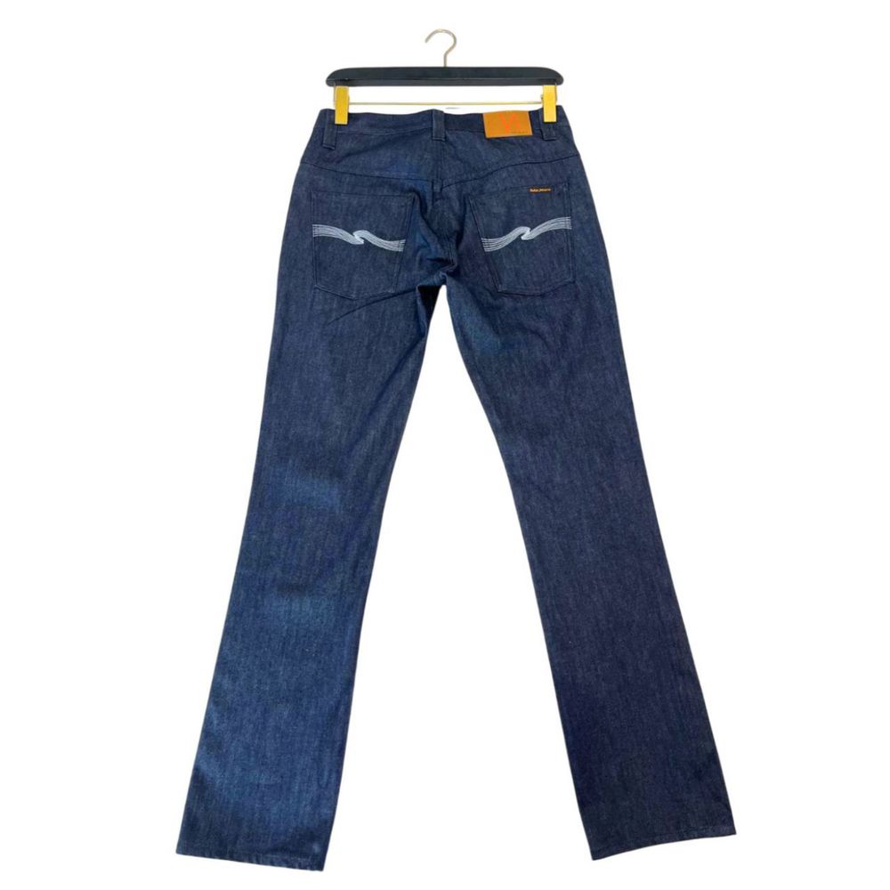 Nudie Jeans Blue Cotton Jeans for Men