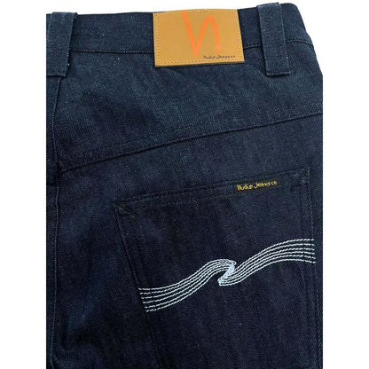 Nudie Jeans Blue Cotton Jeans for Men