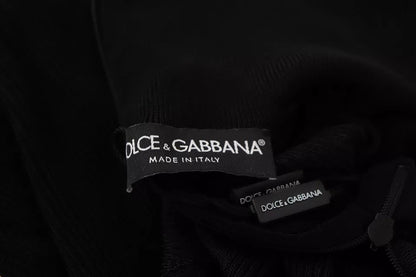 Dolce & Gabbana Black Turtleneck Slim Fit Jumper for Women