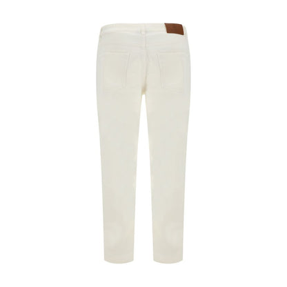 Brunello Cucinelli Jeans with Turn-Up Hem