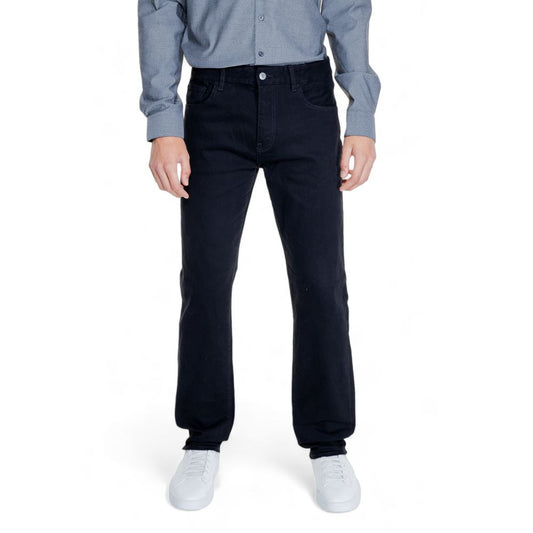 Armani Exchange Black Cotton Jeans