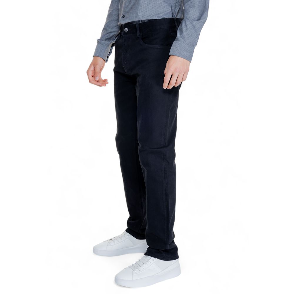 Armani Exchange Black Cotton Jeans