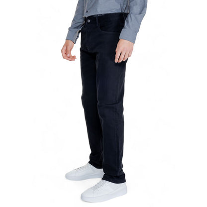 Armani Exchange Black Cotton Jeans