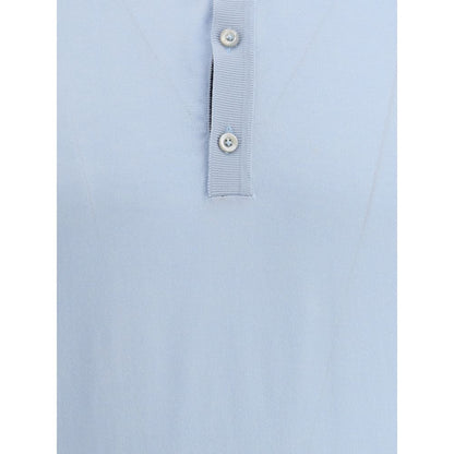 MooRER Light Blue Cotton Shirt