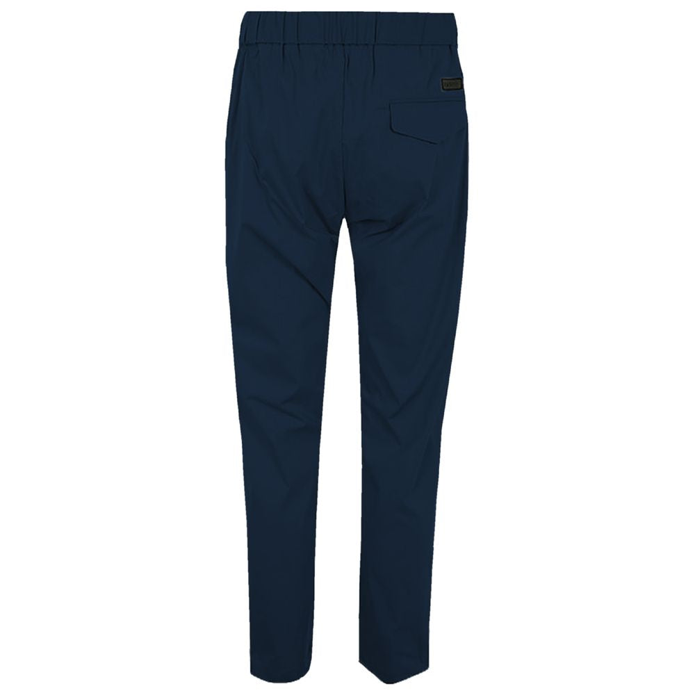 People Of Shibuya Blue Cotton Trousers for Men