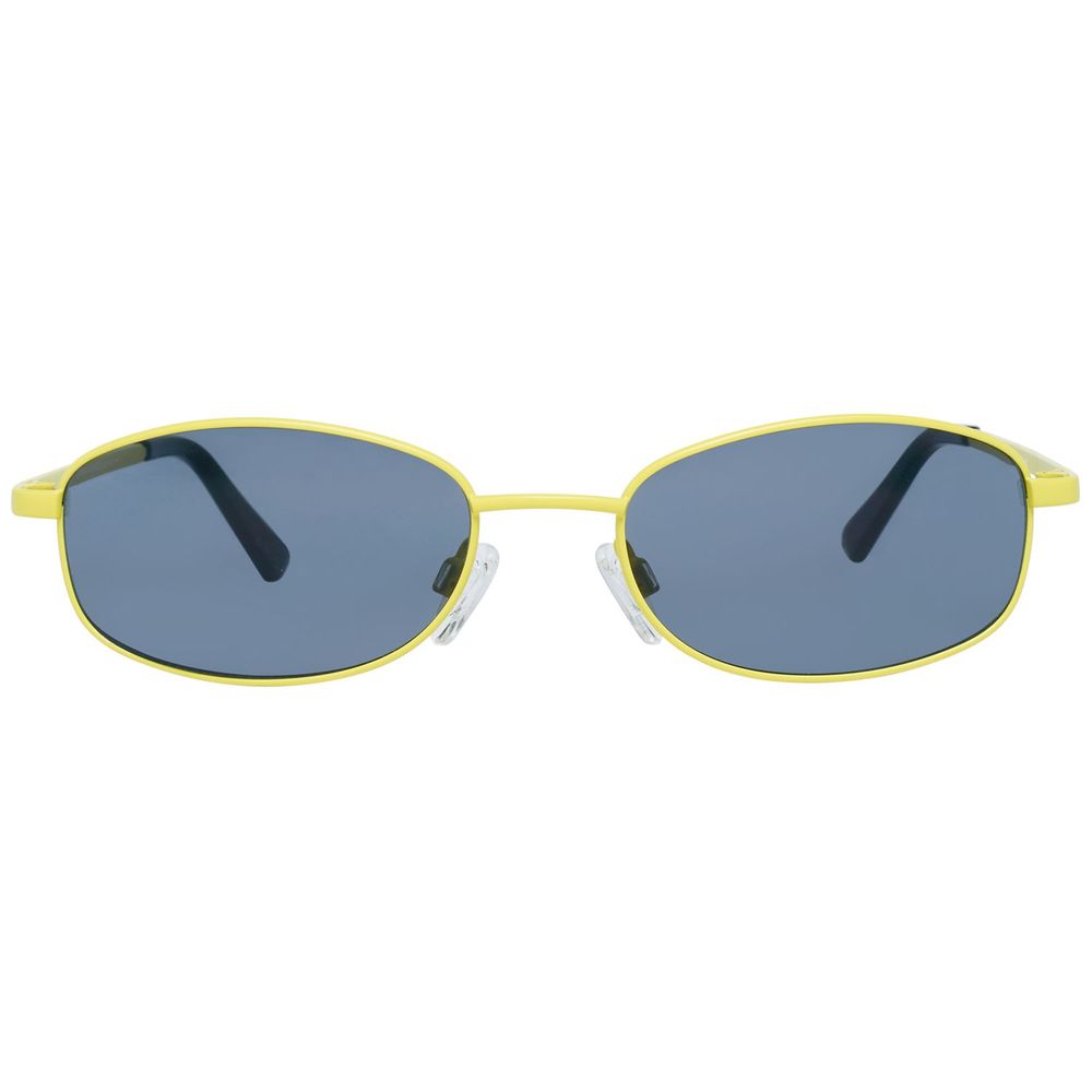 More & More Women’s Sunglasses – Yellow Oval Metal Frame, 54mm