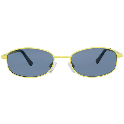 More & More Women’s Sunglasses – Yellow Oval Metal Frame, 54mm